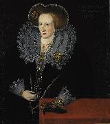 Adrian Vanson Countess of Argyll oil